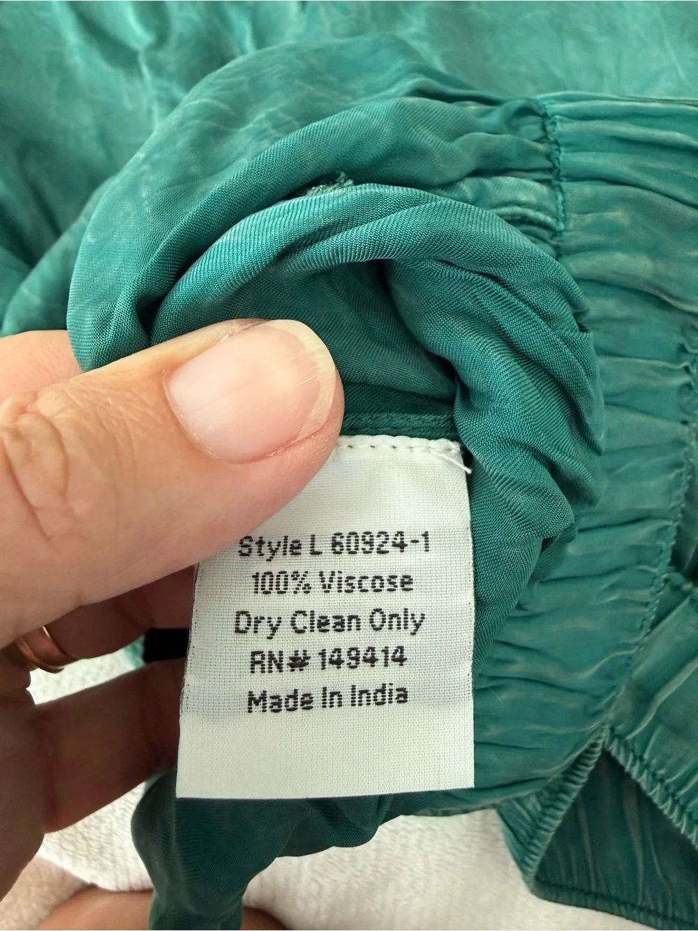 Johnny Was Jade Khay Viscose Jogger Pant Sz L E06